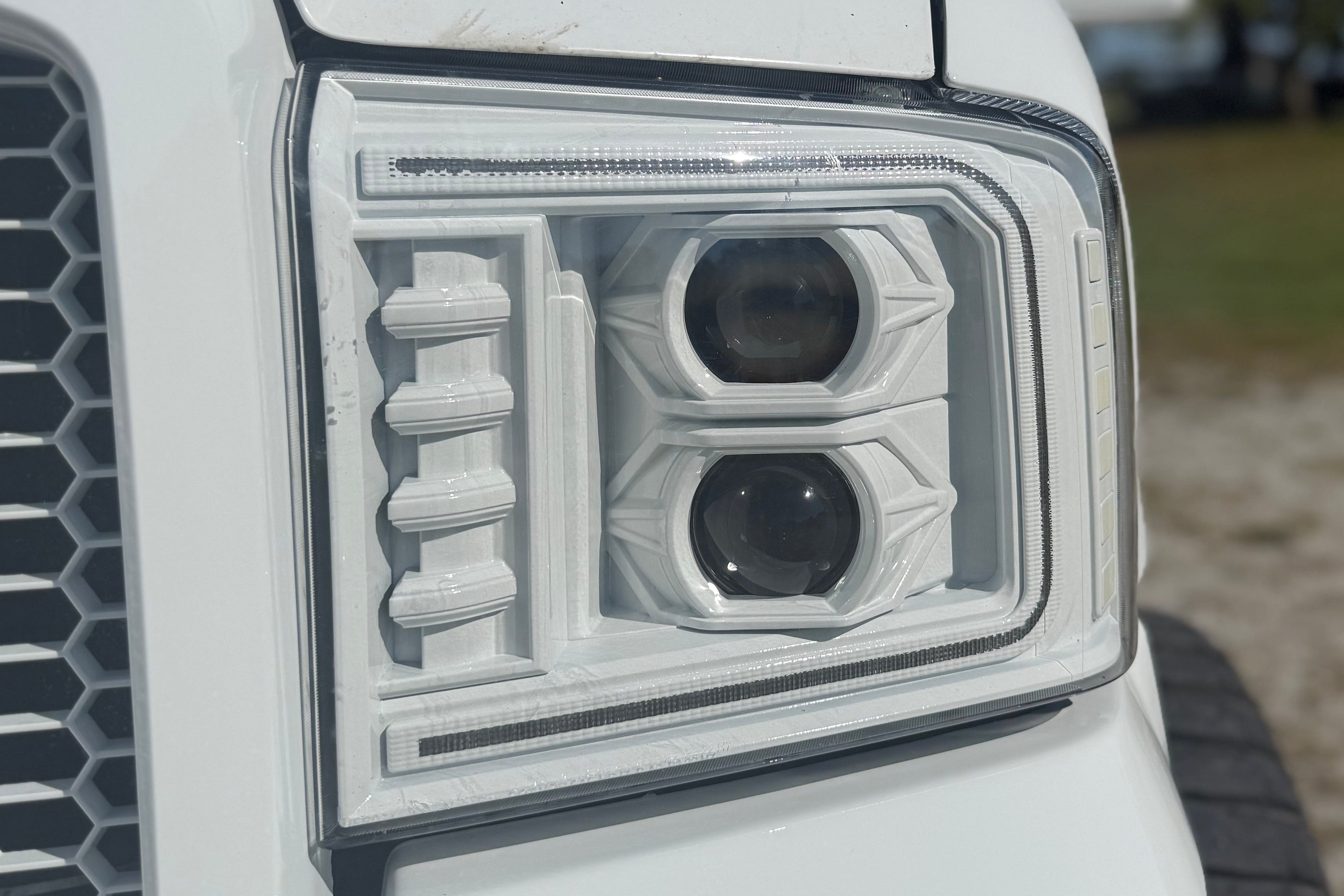 2005-2007 Color Matched Ford Alpharex Pro Series headlights