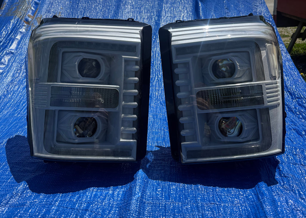2011-2016 Color Matched Ford Alpharex Pro Series Headlights