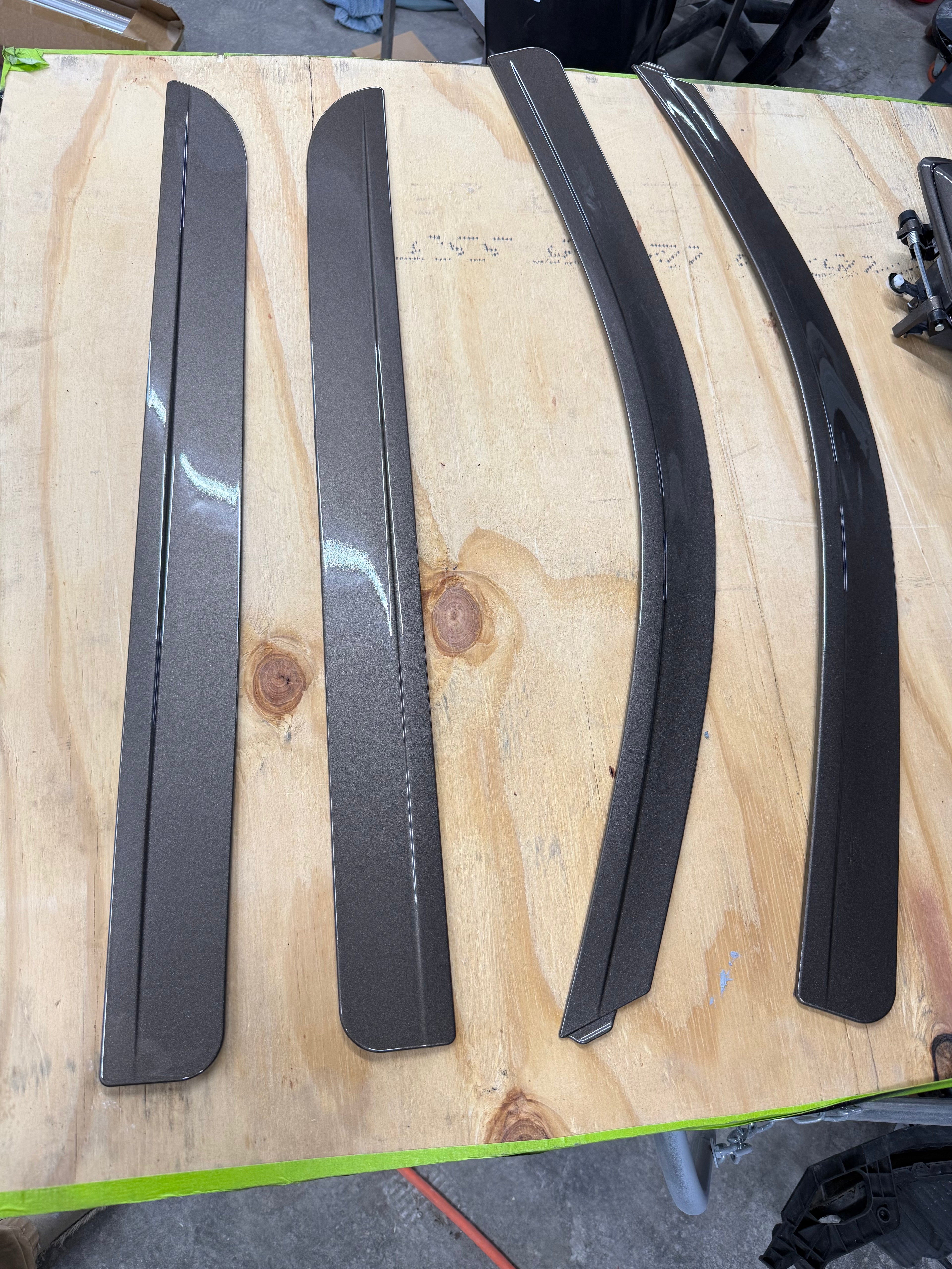 2015-2019 GMC/Chevy Color Matched Low Profile Rain Guards